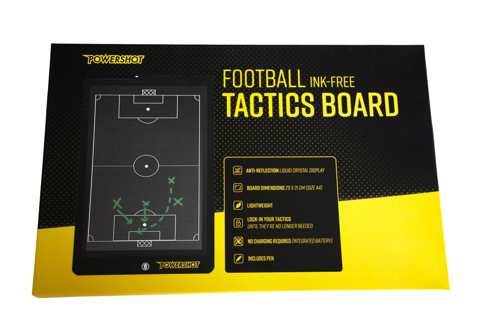 Powershot Fußball-Taktikboard - Tintefrei - A4 - Image 2