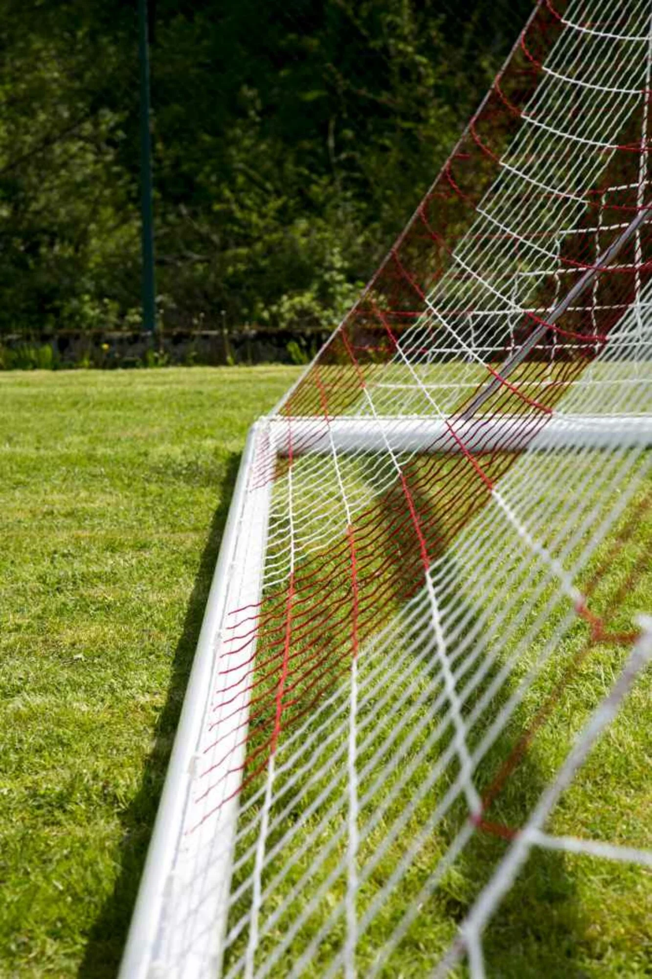 Powershot Fußballnetz 5 x 2 m Rot/Weiß - Image 4