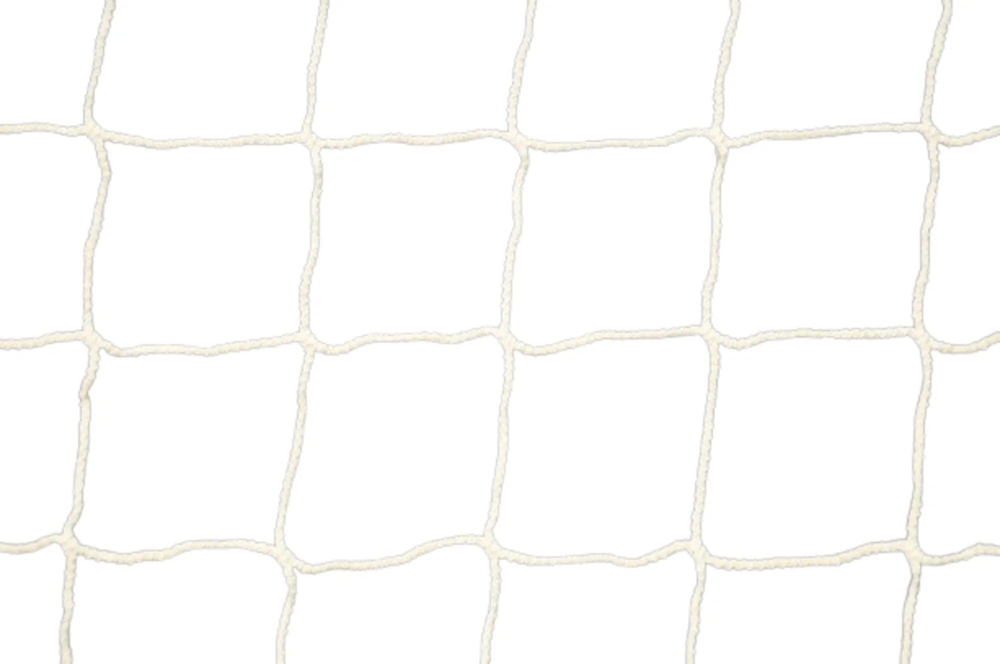 Powershot Fußballnetz - 11er Tor - Europäisch, 7,32 x 2,44 Meter - 3mm Weiß