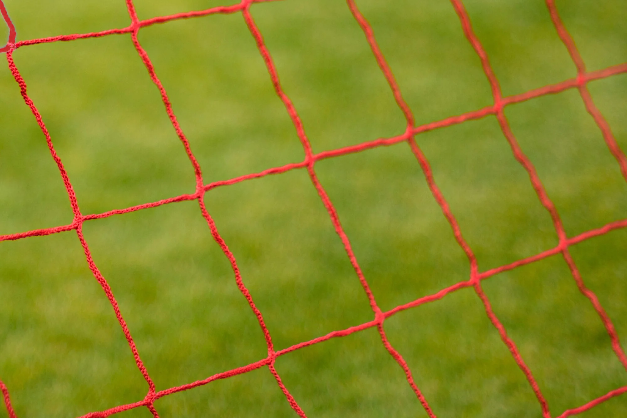 Powershot Fußballnetz - 11er Tor - Europäisch, 7,32 x 2,44 Meter - 4mm Rot - Image 2