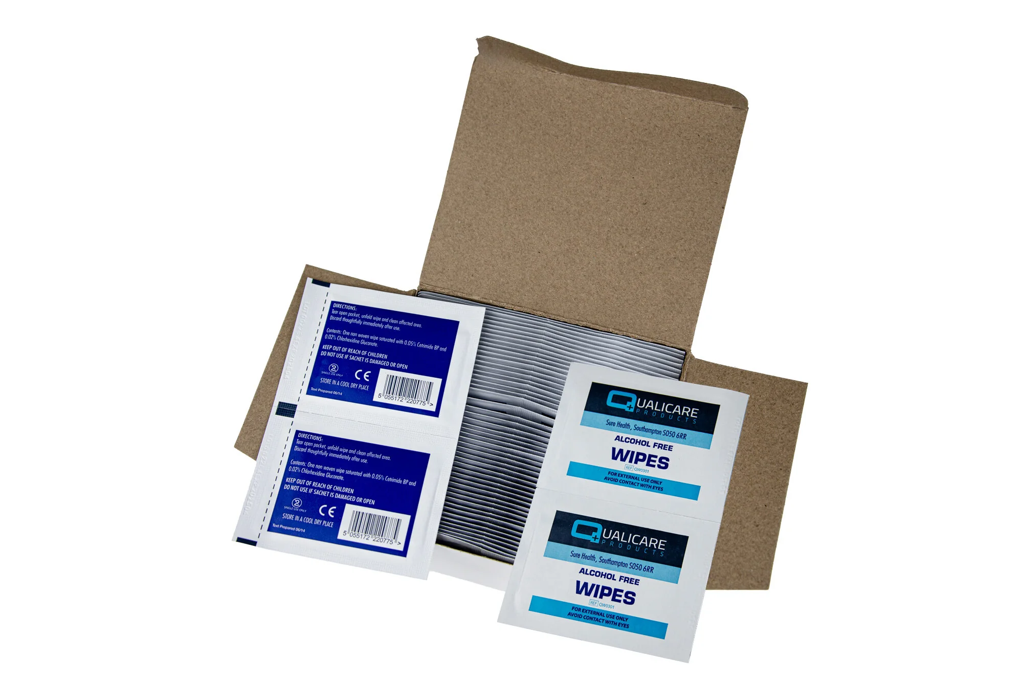 Powershot alkoholfreie Tücher - 100er Packung - Image 2