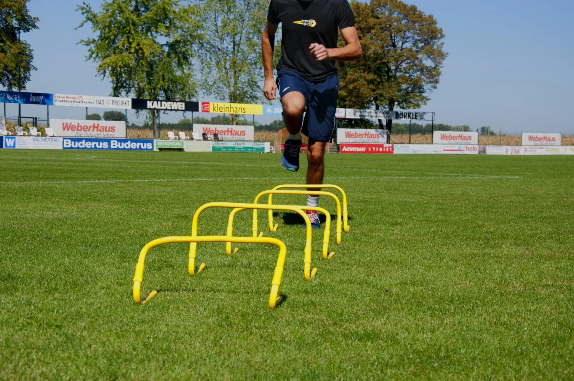 Powershot 5er-Set Mini-Trainingshürden - Höhenverstellbar 23/30cm - Image 5