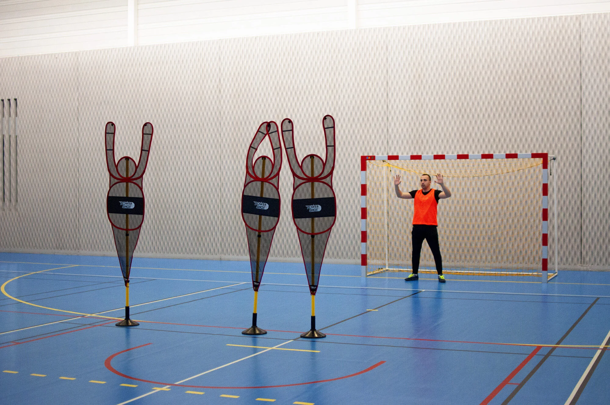 Powershot Mesh-Dummy  Indoor- Handball/Basketball inkl. Zubehör - Image 3