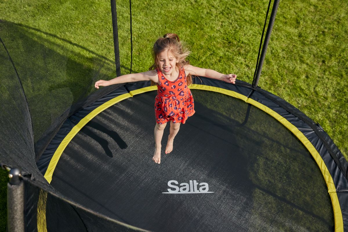 Salta Trampolin Comfort Edition - 366cm - Rund Schwarz - Image 7