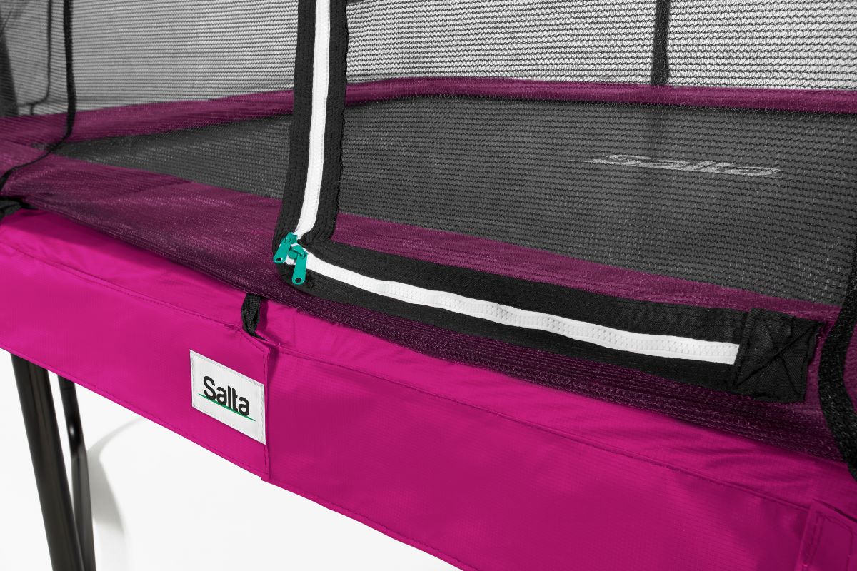 Salta Trampolin Comfort Edition - 214x153cm - Rechteckig Pink - Image 2