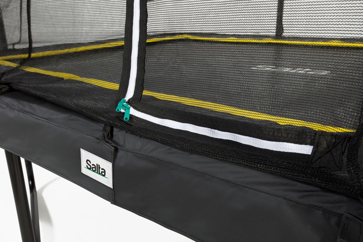 Salta Trampolin Comfort Edition - 305x214cm - Rechteckig Schwarz - Image 2