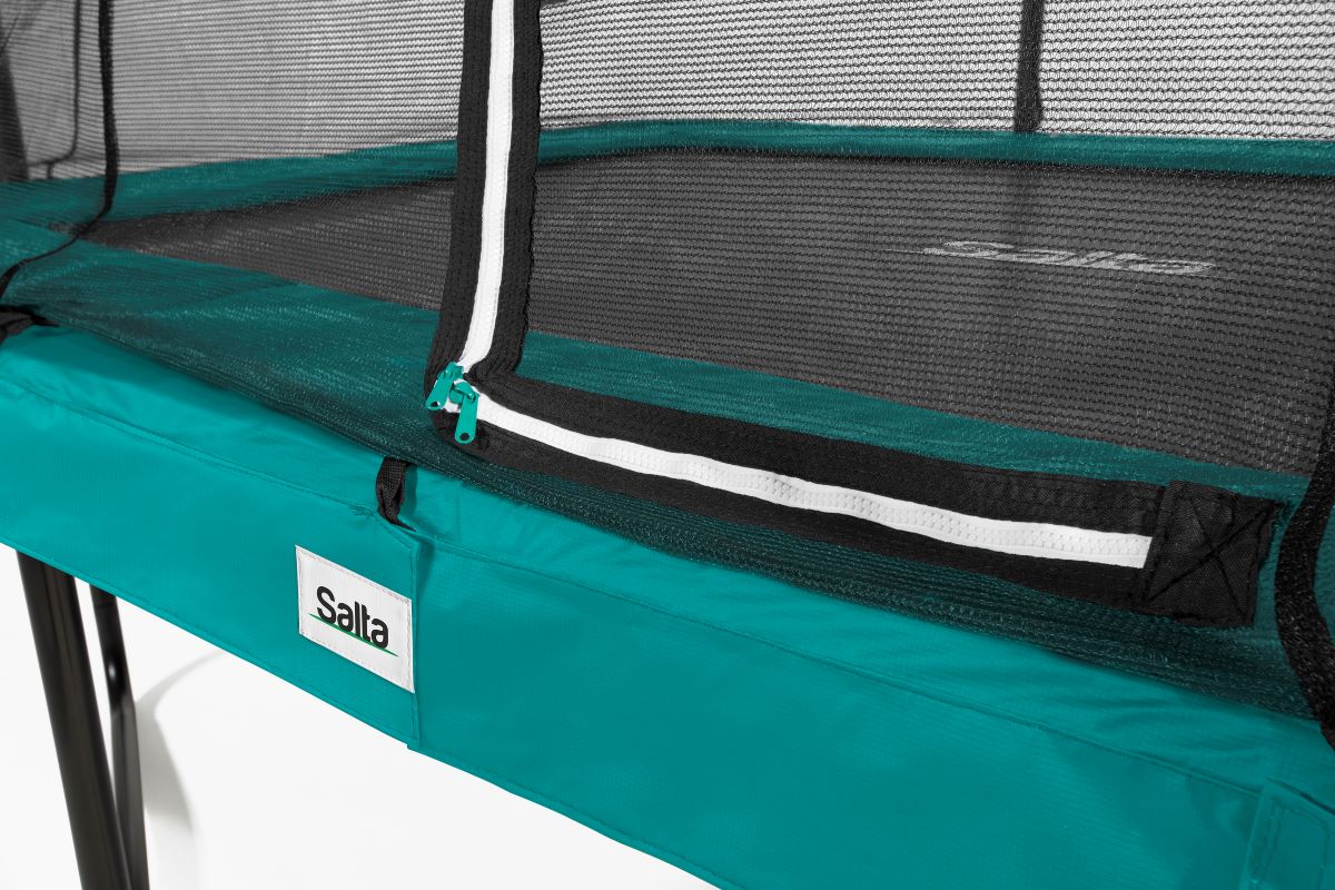 Salta Trampolin Comfort Edition - 366x244cm - Rechteckig Grün - Image 2