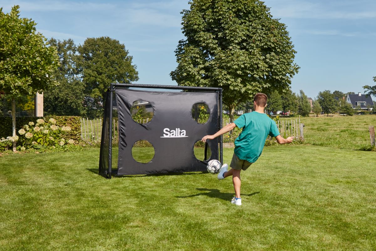 Salta Fußballtor Legend 220x170 cm - Legend Schwarz - Image 3