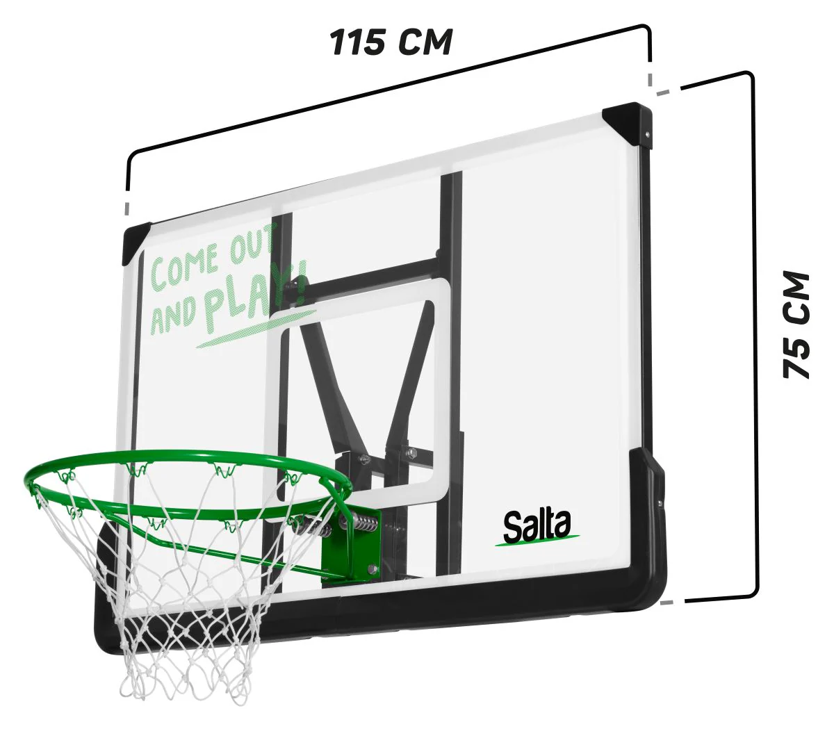 Salta Center Basketballbrett - Center Basketballbrett Schwarz - Image 6