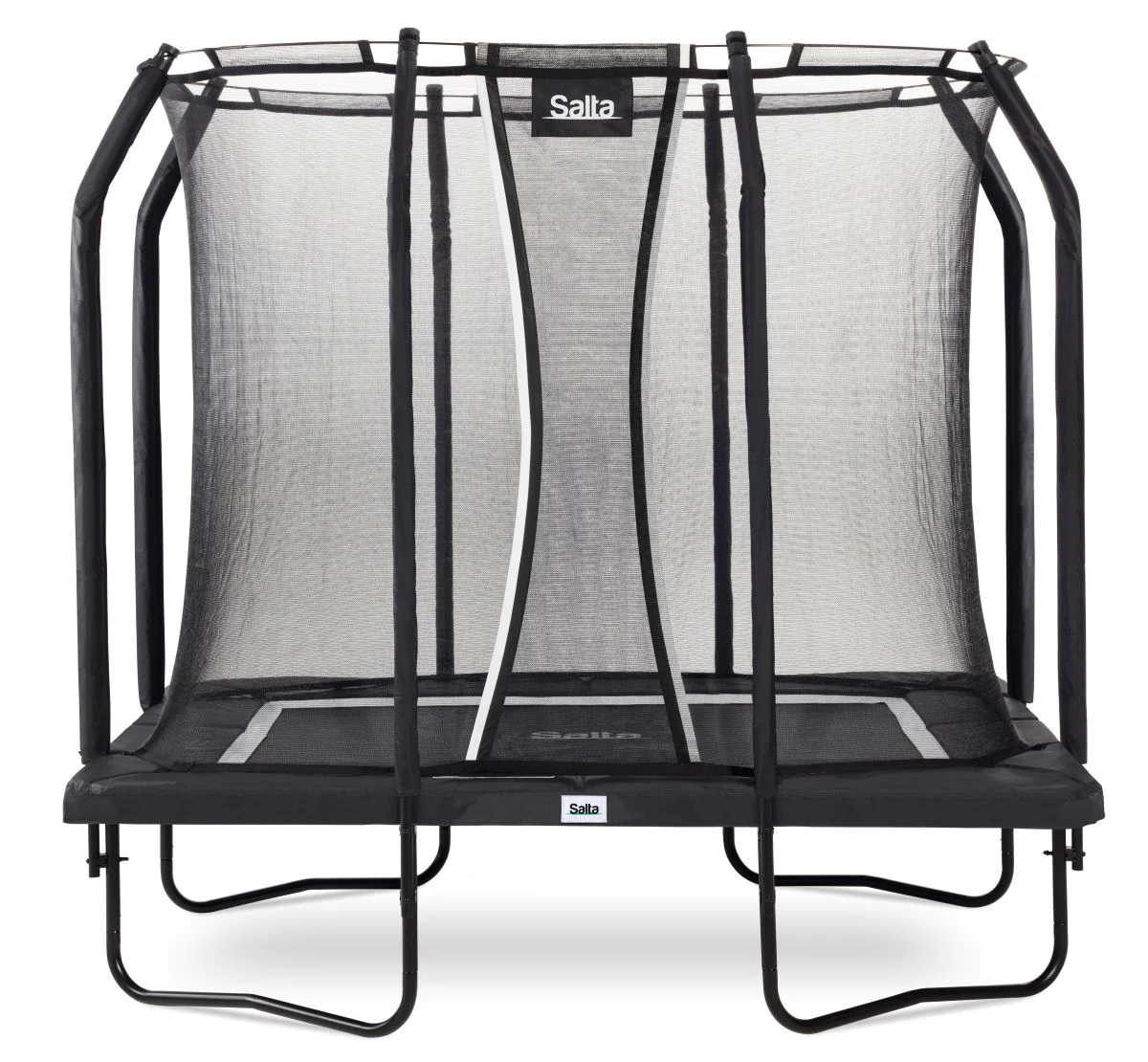 Salta Trampolin Premium Black Edition - 214x153cm - Rechteckig Schwarz