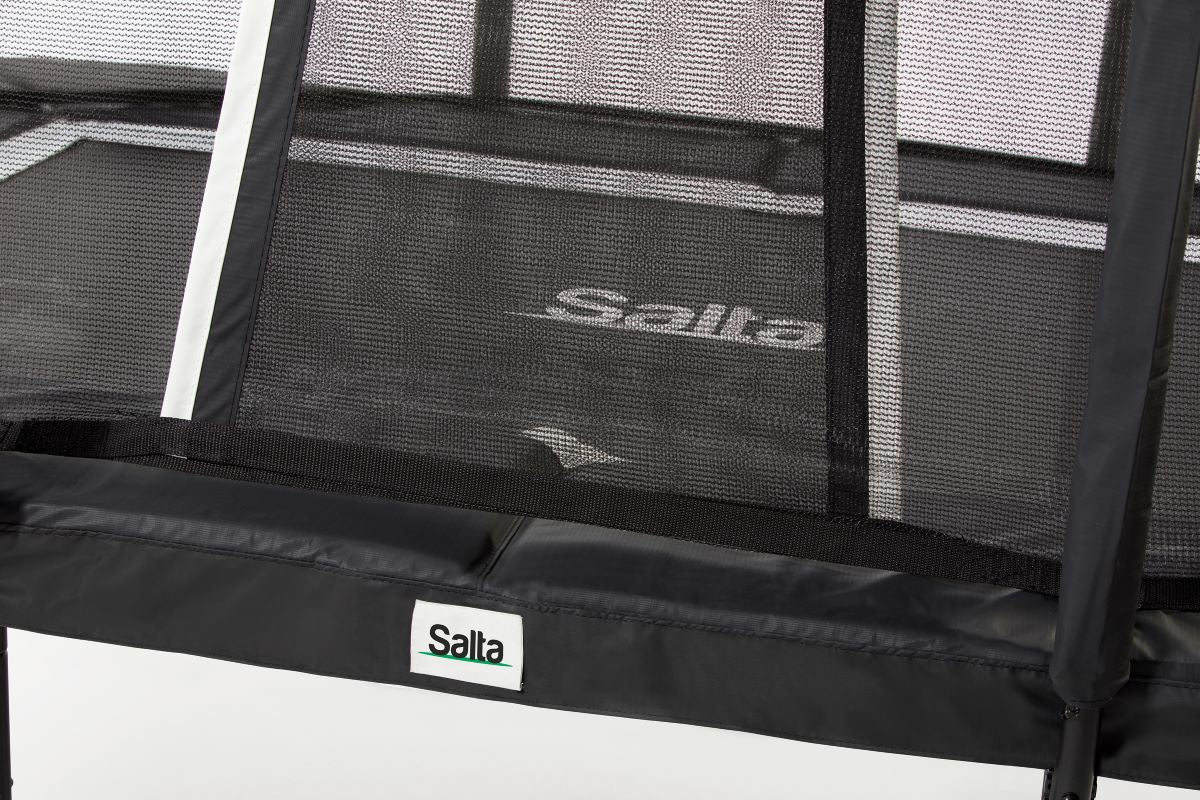 Salta Trampolin Premium Black Edition - 214x153cm - Rechteckig Schwarz - Image 2