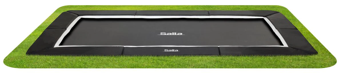 Salta Trampolin Royal Baseground Sports - 305x214cm - Rechteckig Schwarz - Image 2