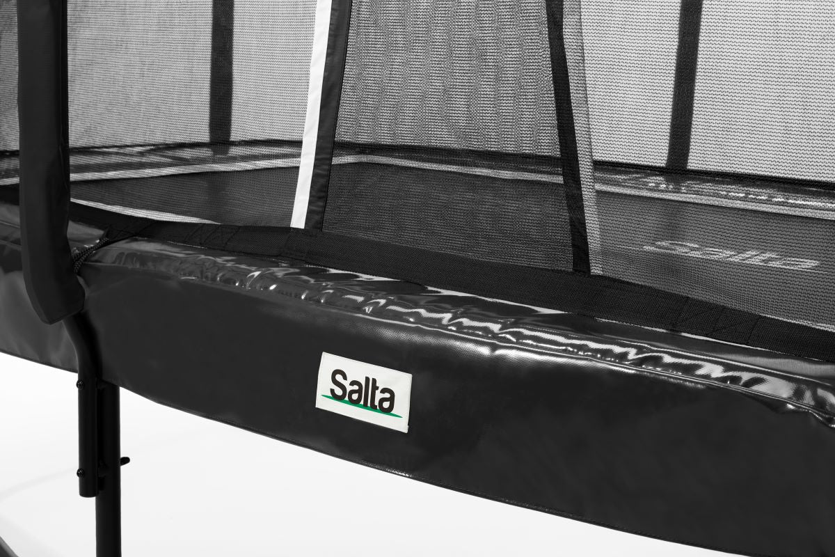 Salta Trampolin First Class - 366x214cm - Rechteckig Schwarz - Image 2