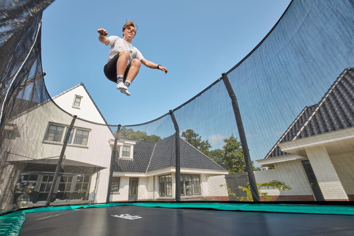 Salta Trampolin First Class - 427x244cm - Rechteckig Grün - Image 8