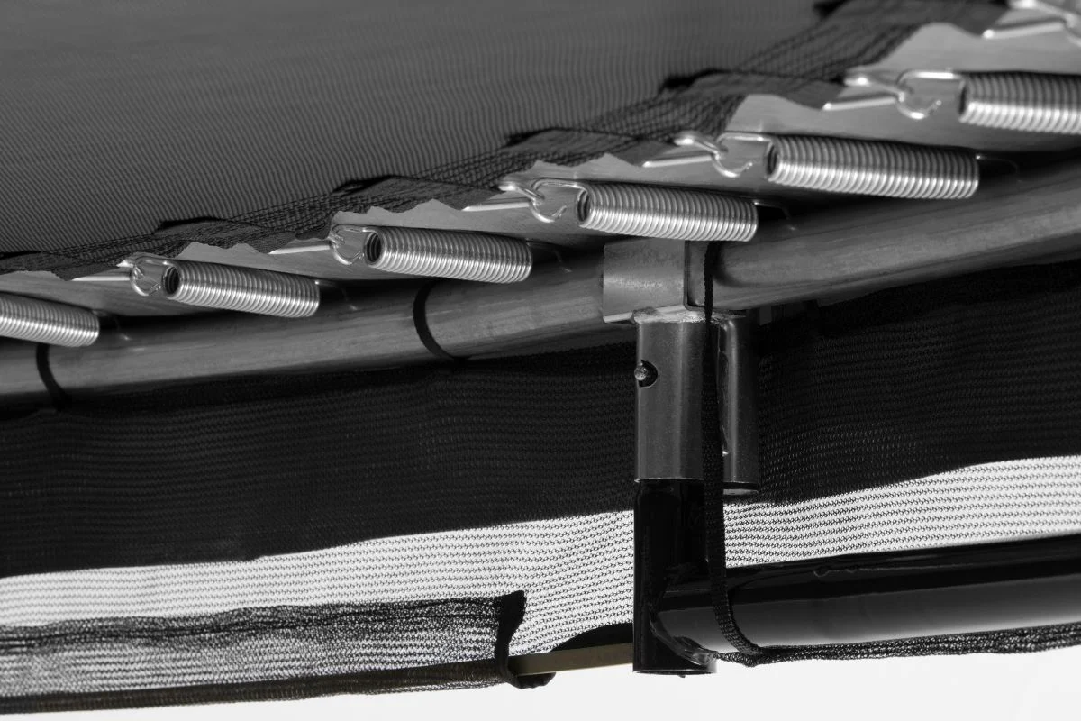 Salta Trampolin Comfort Edition Ground - 213cm - Rund Schwarz - Image 4
