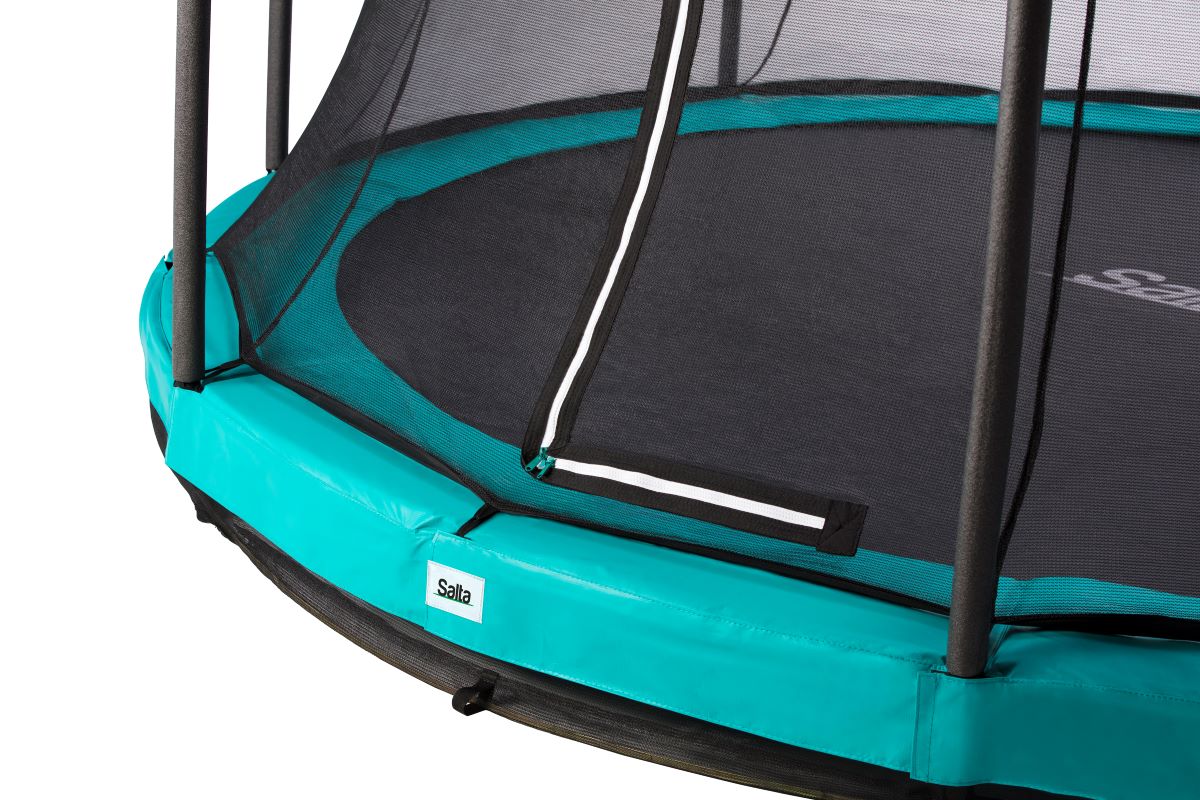 Salta Trampolin Comfort Edition Ground - 305cm - Rund Grün - Image 3