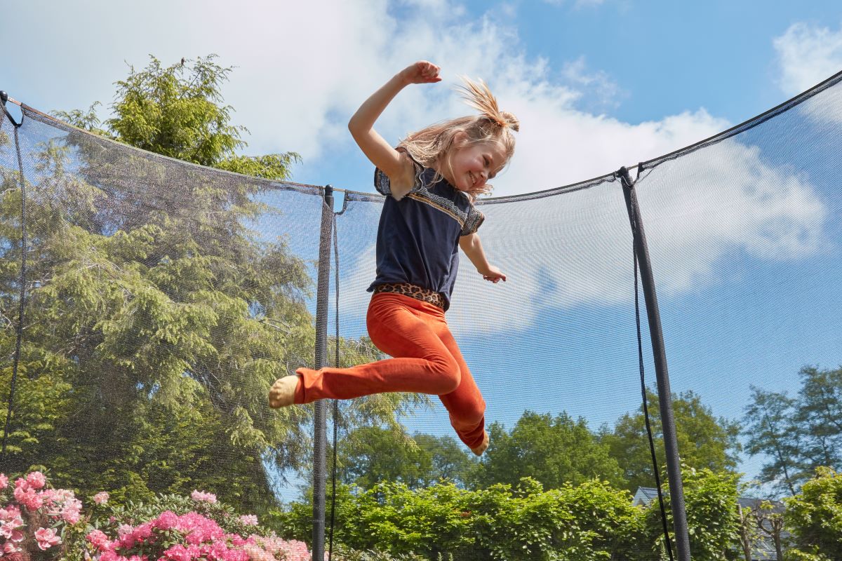 Salta Trampolin Comfort Edition Ground - 305cm - Rund Grün - Image 8
