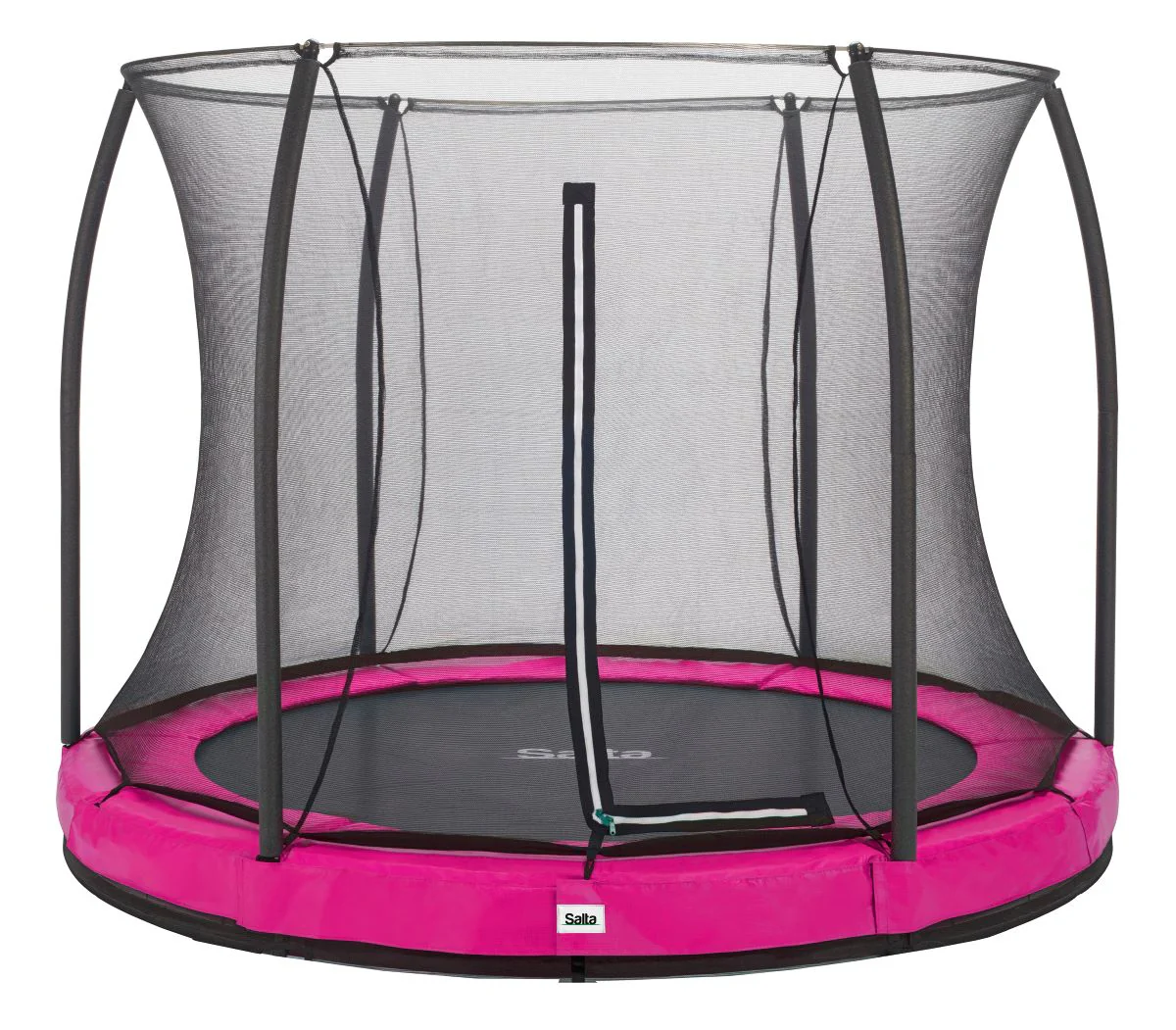 Salta Trampolin Comfort Edition Ground - 305cm - Rund Pink - Image 2