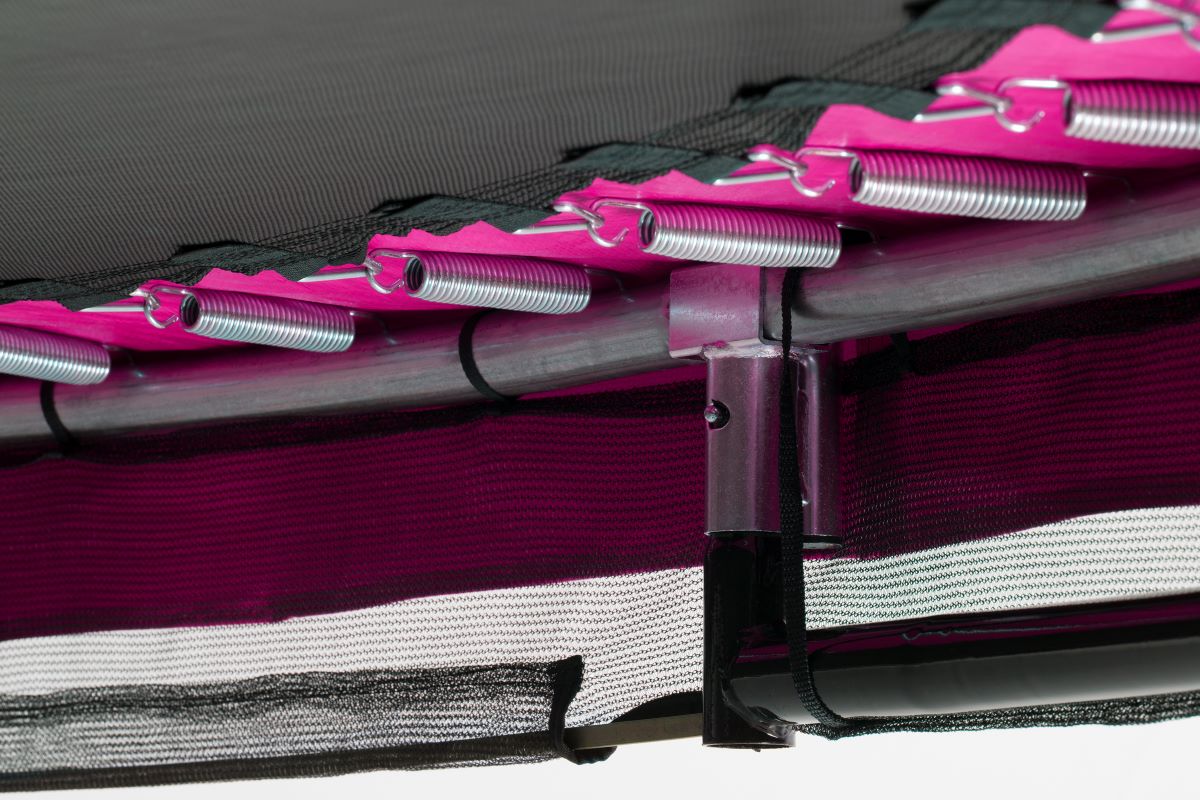 Salta Trampolin Comfort Edition Ground - 305cm - Rund Pink - Image 4
