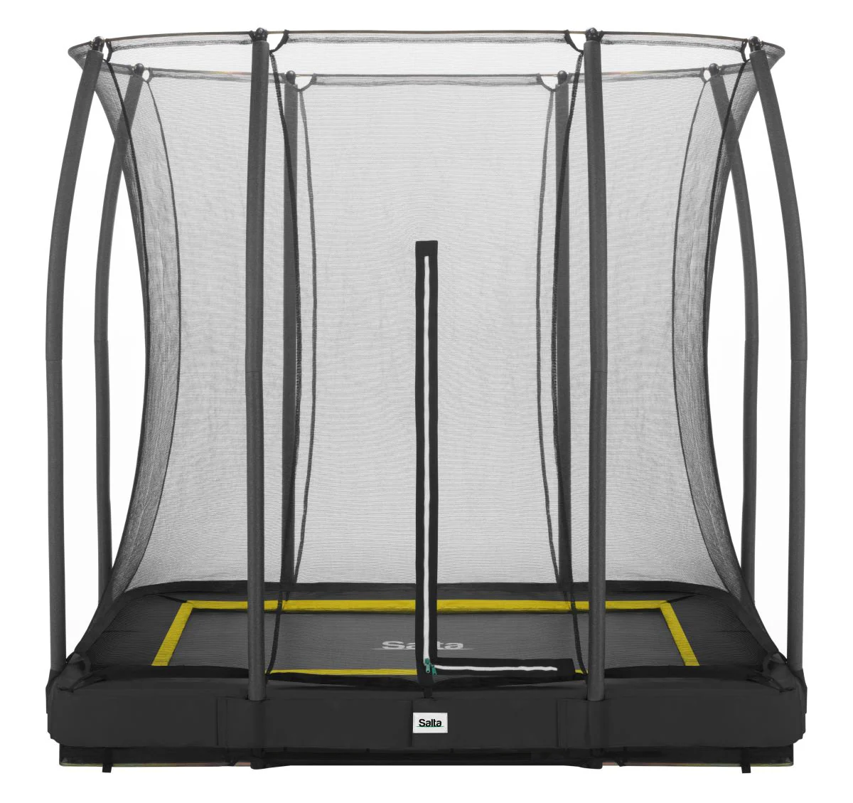 Salta Trampolin Comfort Edition Ground - 214x153cm - Rechteckig Schwarz - Image 2