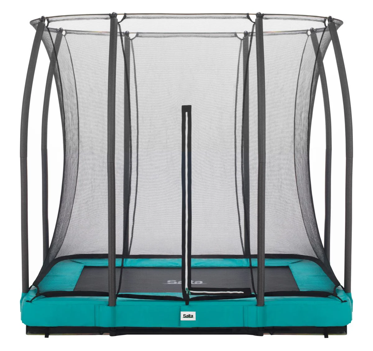 Salta Trampolin Comfort Edition Ground - 214x153cm - Rechteckig Grün - Image 2