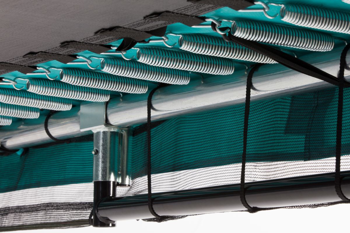 Salta Trampolin Comfort Edition Ground - 305x214cm - Rechteckig Grün - Image 3