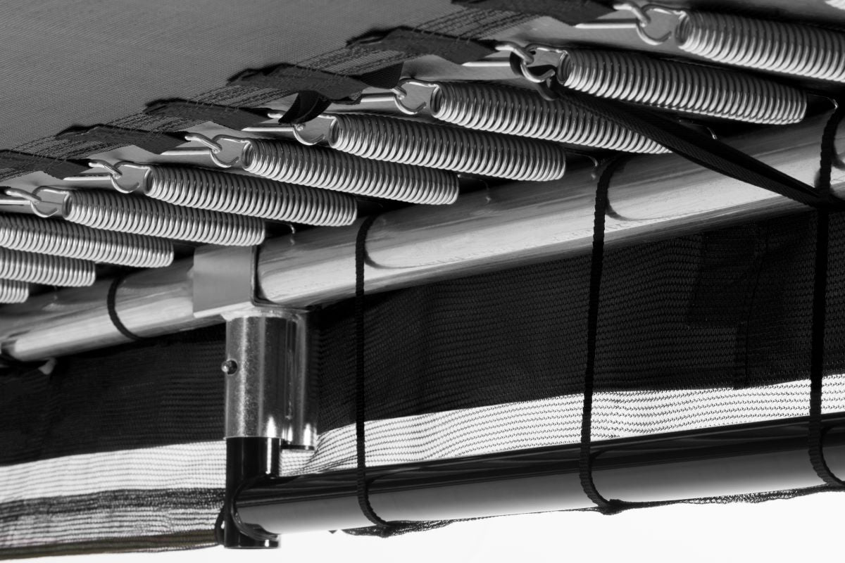 Salta Trampolin Comfort Edition Ground - 366x244cm - Rechteckig Grün - Image 4