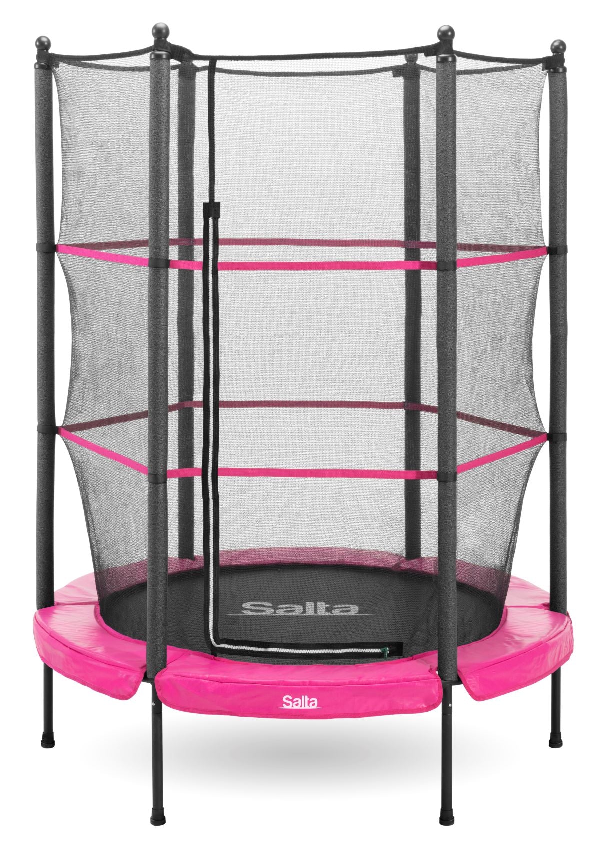 Salta Trampolin Junior - 140cm - Rund Pink