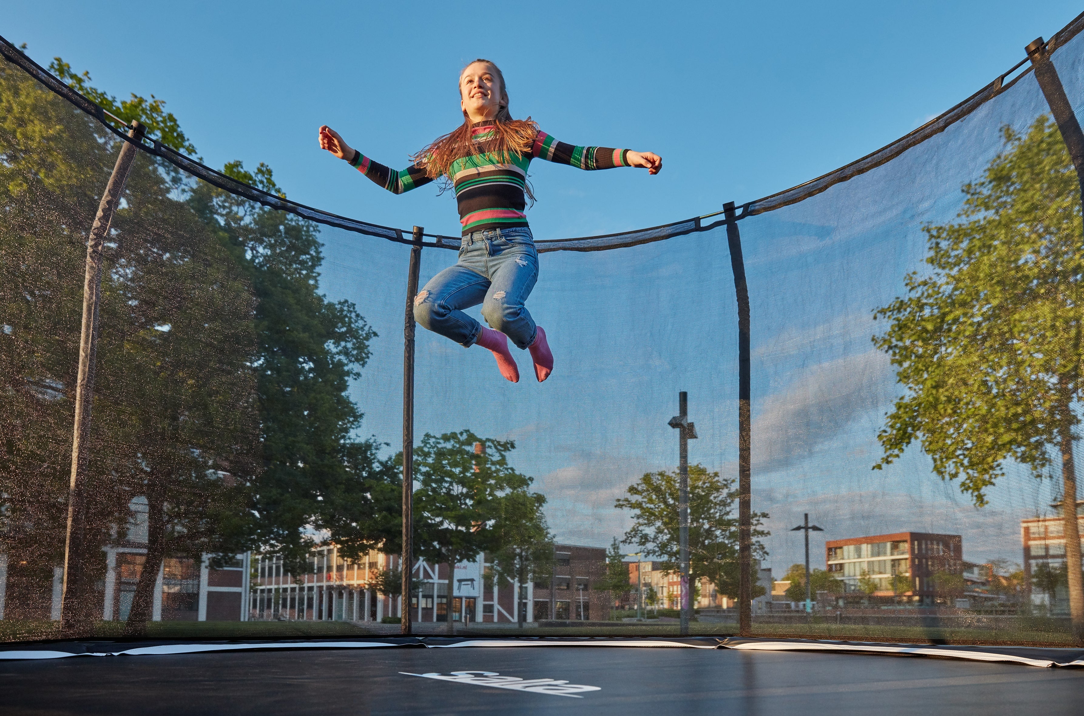 Salta Trampolin Premium Black Edition - 427cm - Rund Schwarz - Image 6