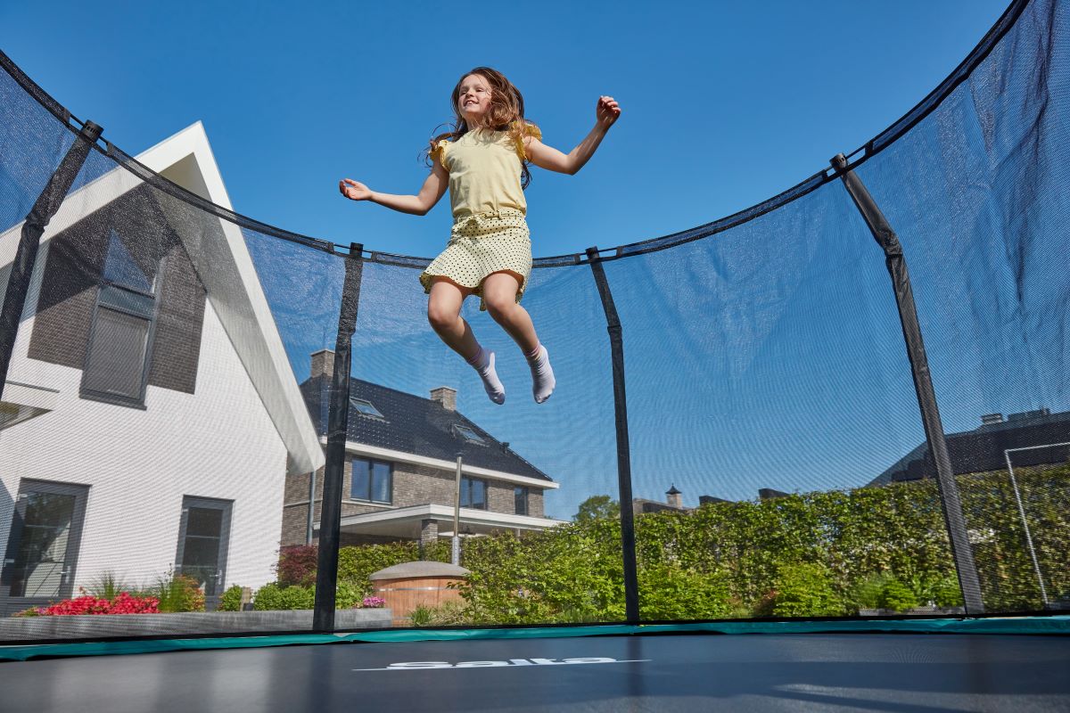Salta Trampolin Premium Ground - 366cm - Rund Grün - Image 8