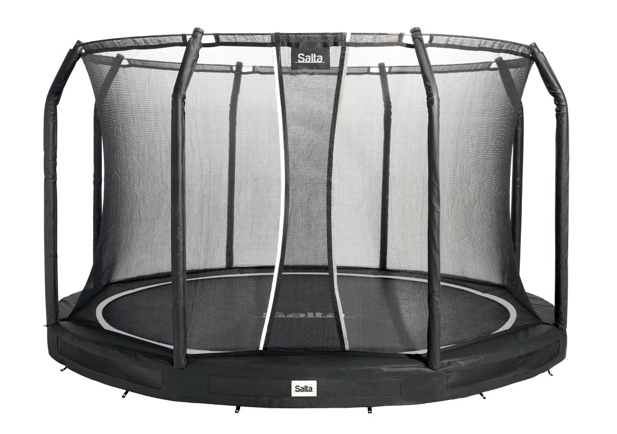 Salta Trampolin Premium Ground - 427cm - Rund Schwarz - Image 2