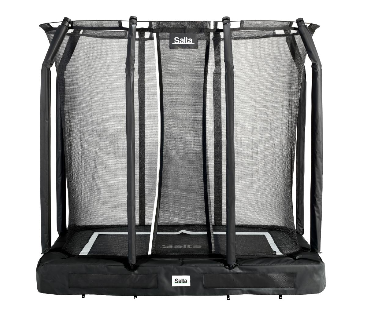 Salta Trampolin Premium Ground - 214x153cm - Rechteckig Schwarz - Image 2