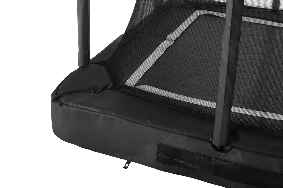 Salta Trampolin Premium Ground - 214x153cm - Rechteckig Schwarz - Image 4
