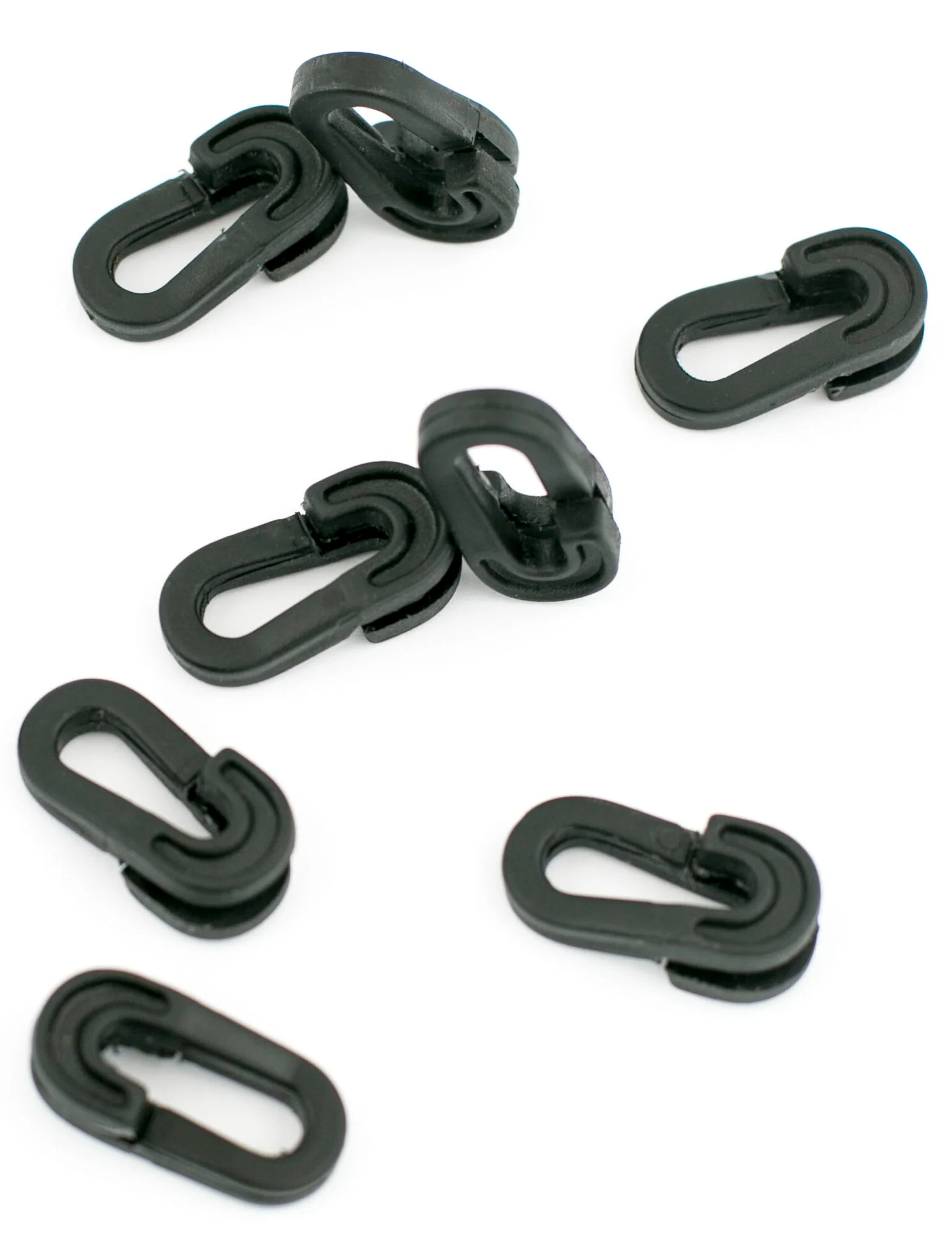 Powershot Netzclips / Netzhaken 40er Set - Kunststoff - Rot - Image 2
