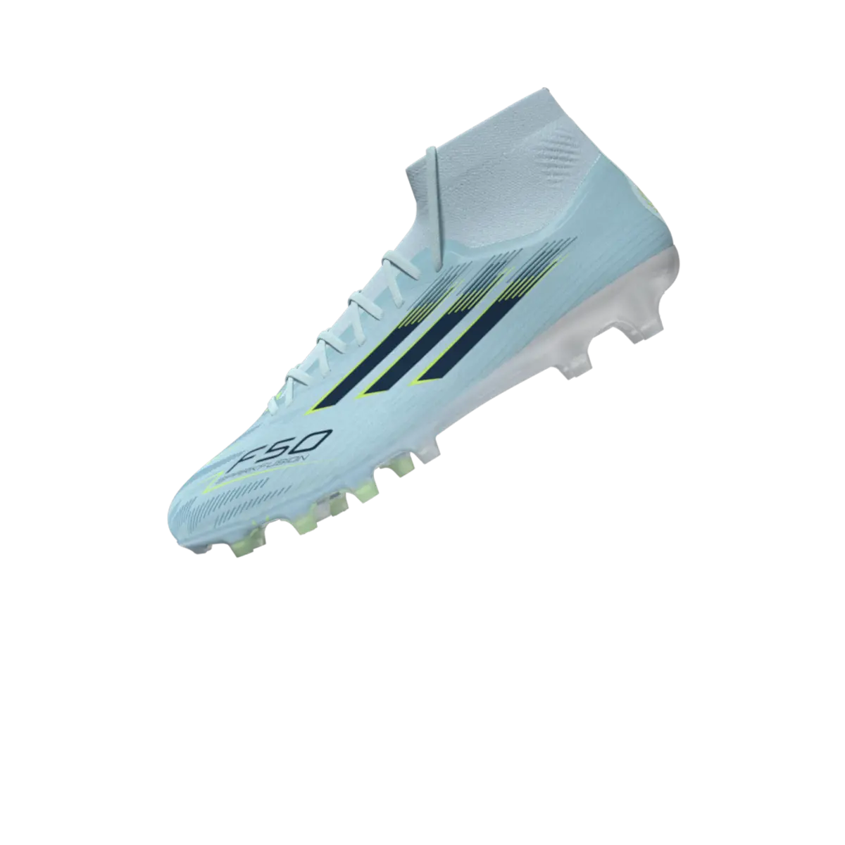 Adidas Fußballschuhe F50 Sparkfusion Pro, Mid Cut Fußballschuhe für feste Böden und Kunstrasen mit Primeknit Schaft - Image 6