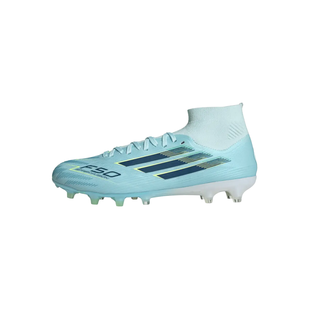 Adidas Fußballschuhe F50 Sparkfusion Pro, Mid Cut Fußballschuhe für feste Böden und Kunstrasen mit Primeknit Schaft - Image 7