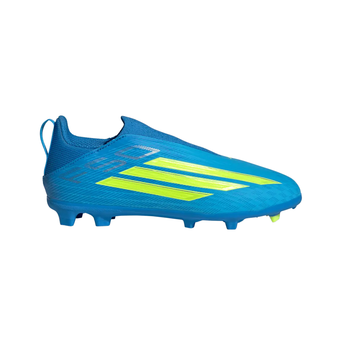 Adidas Kinderfußballschuhe F50 League LL FG/MG, schnürlose Fußballschuhe für feste Böden und Kunstrasen mit Sprintplate 360