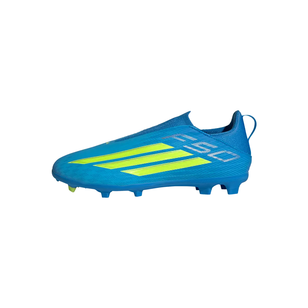 Adidas Kinderfußballschuhe F50 League LL FG/MG, schnürlose Fußballschuhe für feste Böden und Kunstrasen mit Sprintplate 360 - Image 11