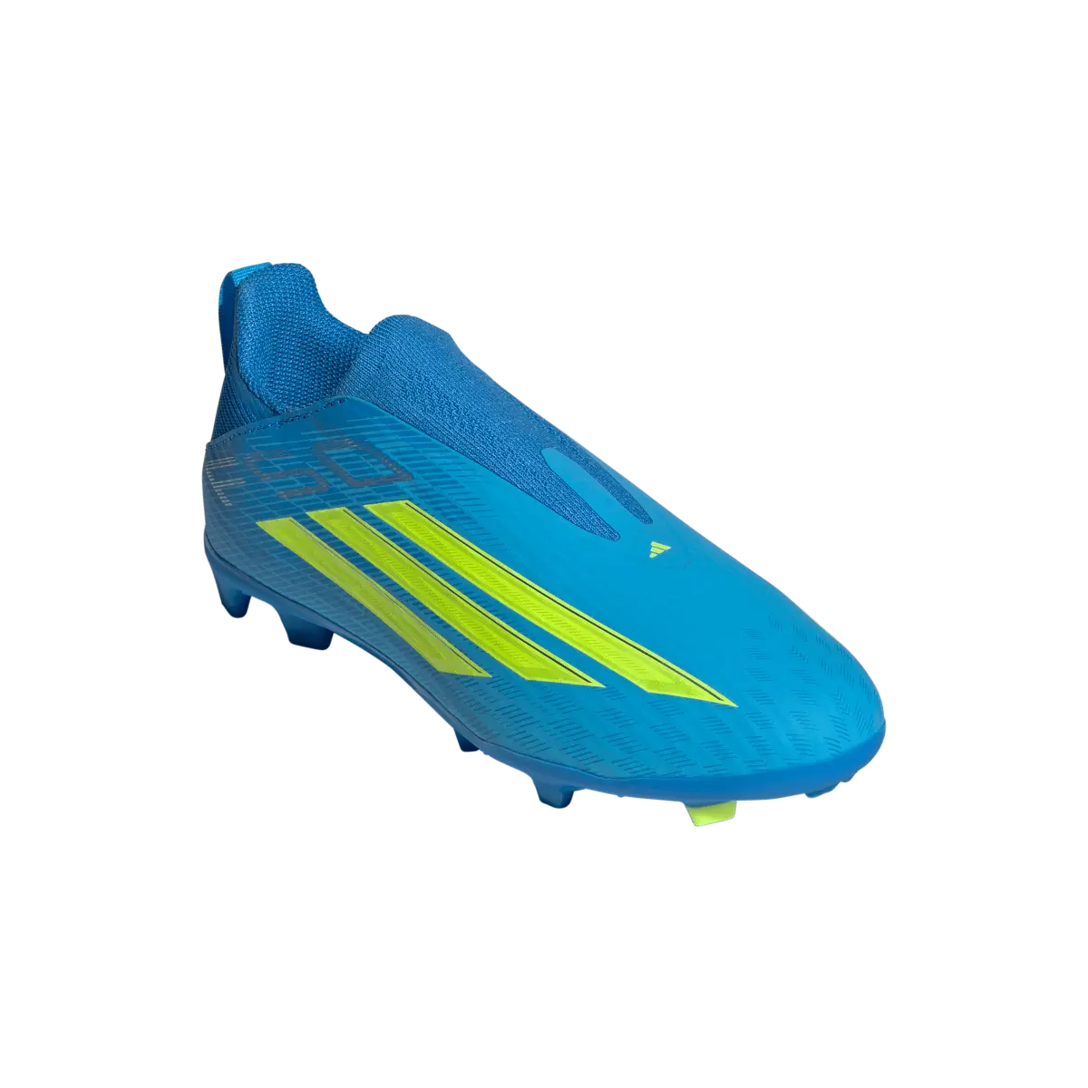 Adidas Kinderfußballschuhe F50 League LL FG/MG, schnürlose Fußballschuhe für feste Böden und Kunstrasen mit Sprintplate 360 - Image 18