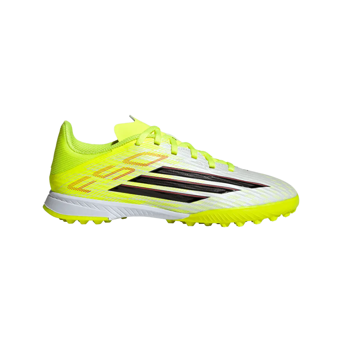 Adidas Kinderfußballschuhe F50 League TF, Turf Fußballschuhe für Kunstrasen, Hart- und Aschenplätze mit EVA-Dämpfung