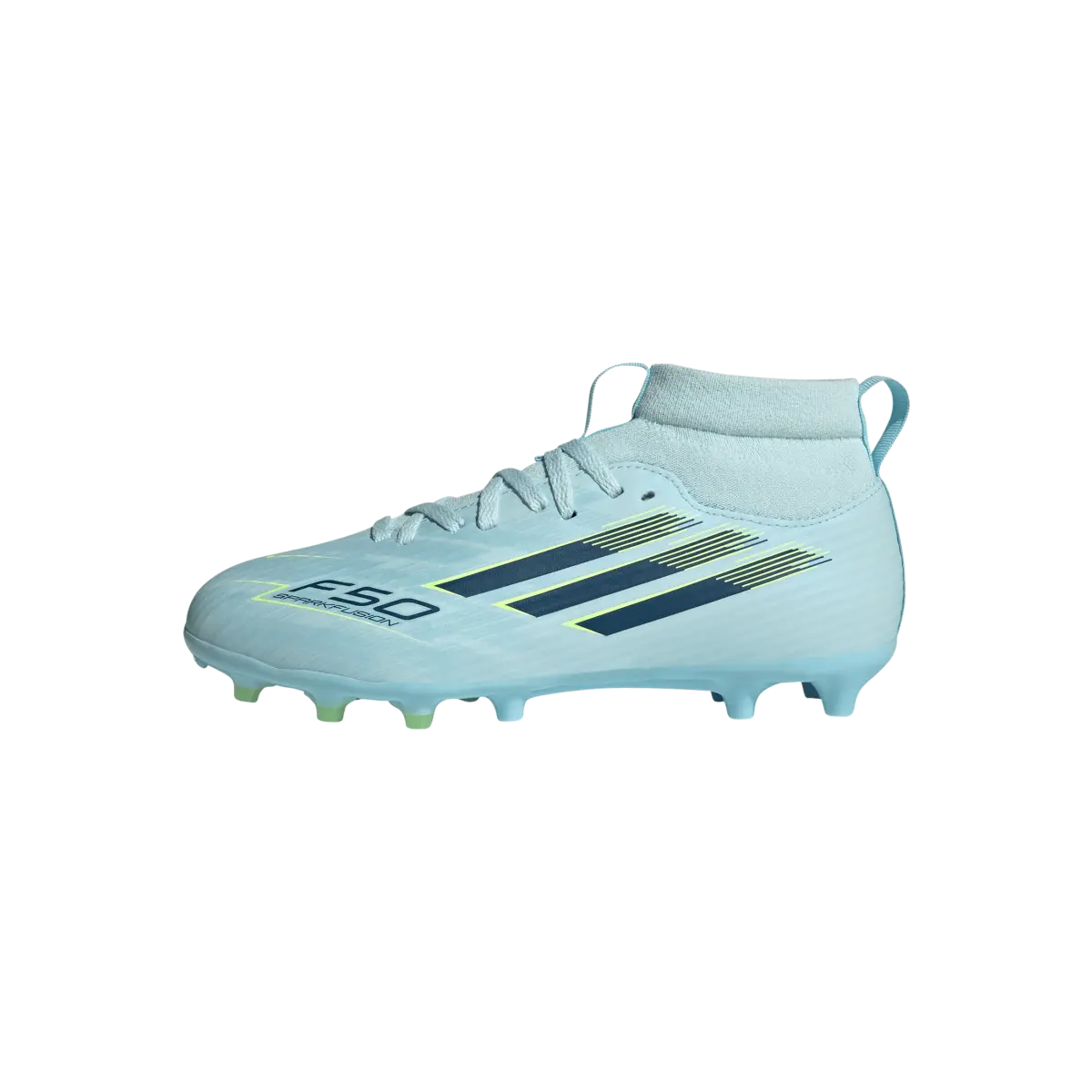 Adidas Kinderfußballschuhe F50 Sparkfusion League FG, halbhohe Fußballschuhe für feste Böden und Kunstrasen mit Sprintplate Fusion - Image 11