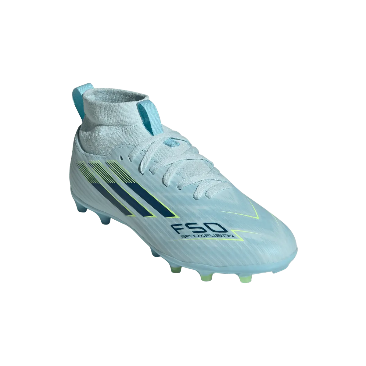Adidas Kinderfußballschuhe F50 Sparkfusion League FG, halbhohe Fußballschuhe für feste Böden und Kunstrasen mit Sprintplate Fusion - Image 17