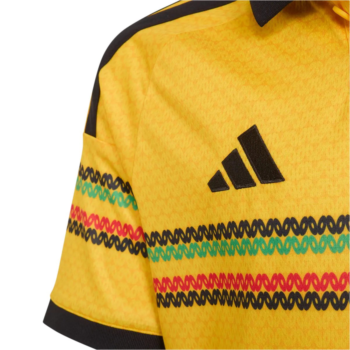 Jamaika Kinderfußballshirt Home Jersey 2026, Bob Marley, Kinder Heimtrikot mit Climacool für Spiel und Fanmomente - Image 3