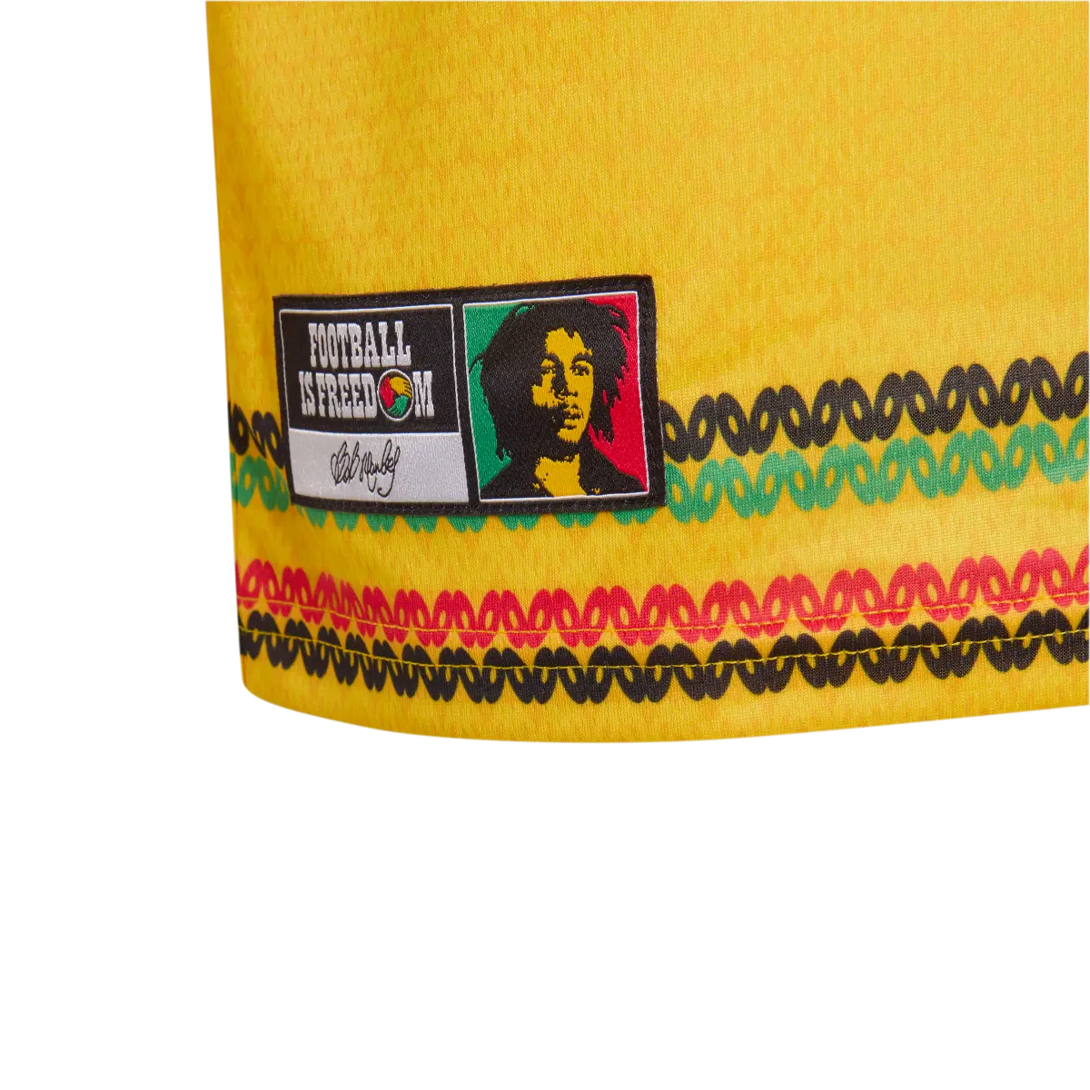 Jamaika Kinderfußballshirt Home Jersey 2026, Bob Marley, Kinder Heimtrikot mit Climacool für Spiel und Fanmomente - Image 4