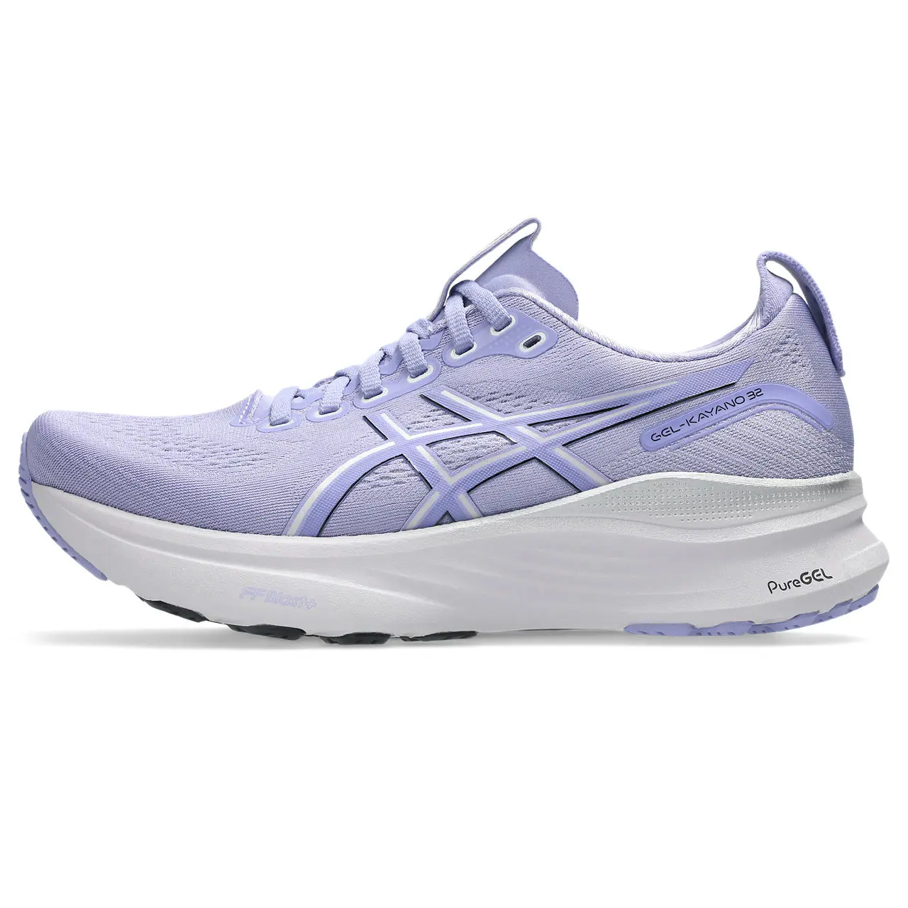 Asics Damenlaufschuhe Gel-Kayano 32, Stabilitätsschuh für, White/Seashell - Image 8