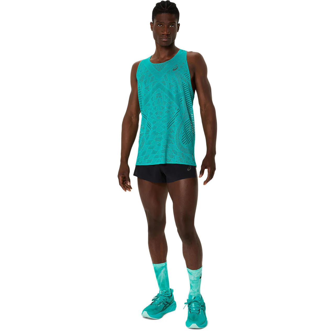 Asics Herrenlaufhose Metarun Split Short Performance black - Image 3