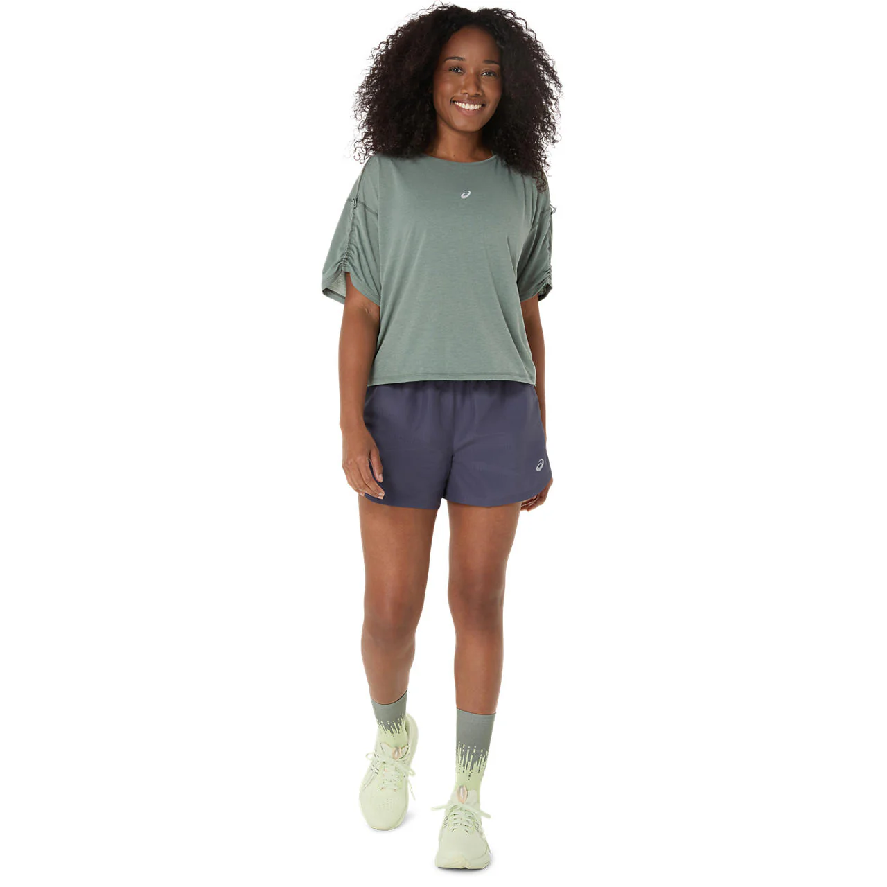 Asics Damenshort Nagino Run Adjustable 4in - Image 4