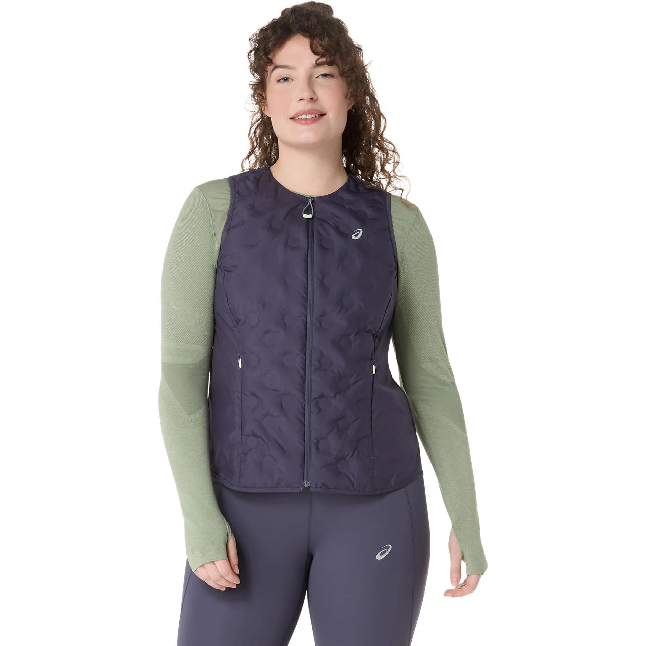 Asics Damenweste Nagino Run Padded Gilet