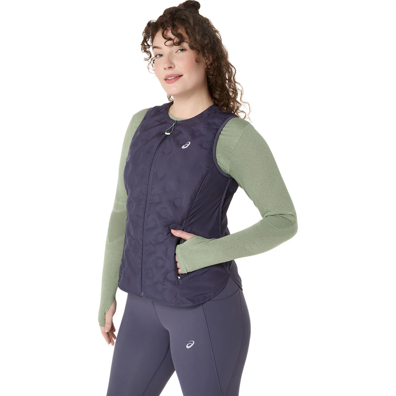 Asics Damenweste Nagino Run Padded Gilet - Image 4