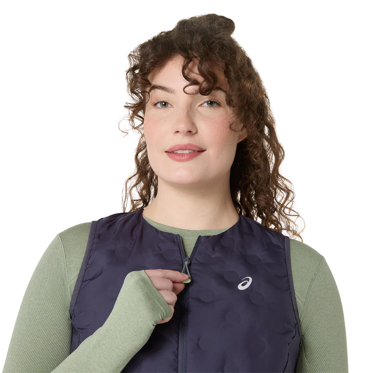 Asics Damenweste Nagino Run Padded Gilet - Image 6